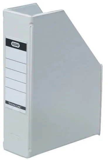 Elba tidsskriftsamler i A5 med 60 mm rygbredde i farven hvid